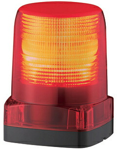 PATLITE パトライト LED閃光電球見せびらかす灯 DC48V/赤 LFH-48-R