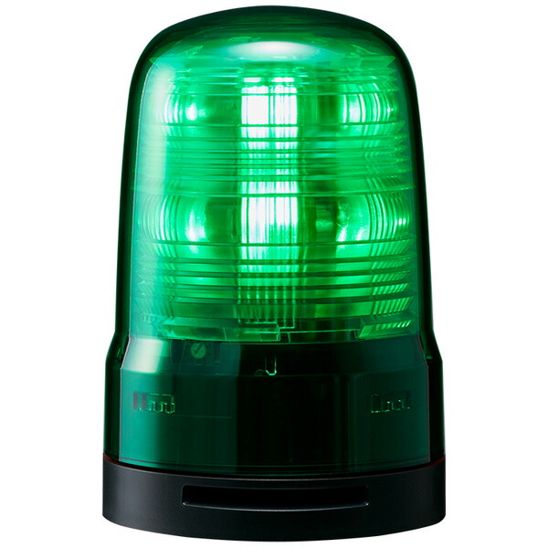 PATLITE パトライト 小型LED回転させる灯 緑 DC12～24V 呼びりん付き添い人 空想科学小説08-M1KTB-G
