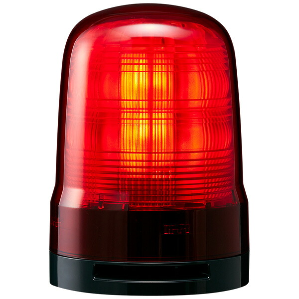 PATLITE パトライト 中型LED回転灯 赤 DC12～24V ブザー付き SF10-M1KTB-R
