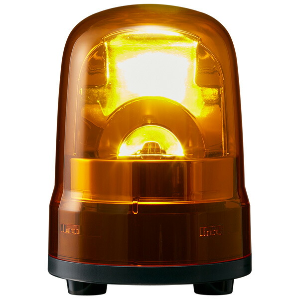 PATLITE パトライト 中型LED回転灯 黄 AC100～240V SKH-M2J-Y