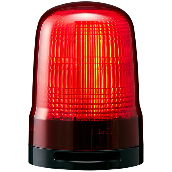 PATLITE パトライト 中型LED表示灯 赤 DC12～24V ブザー付き SL10-M1KTB-R