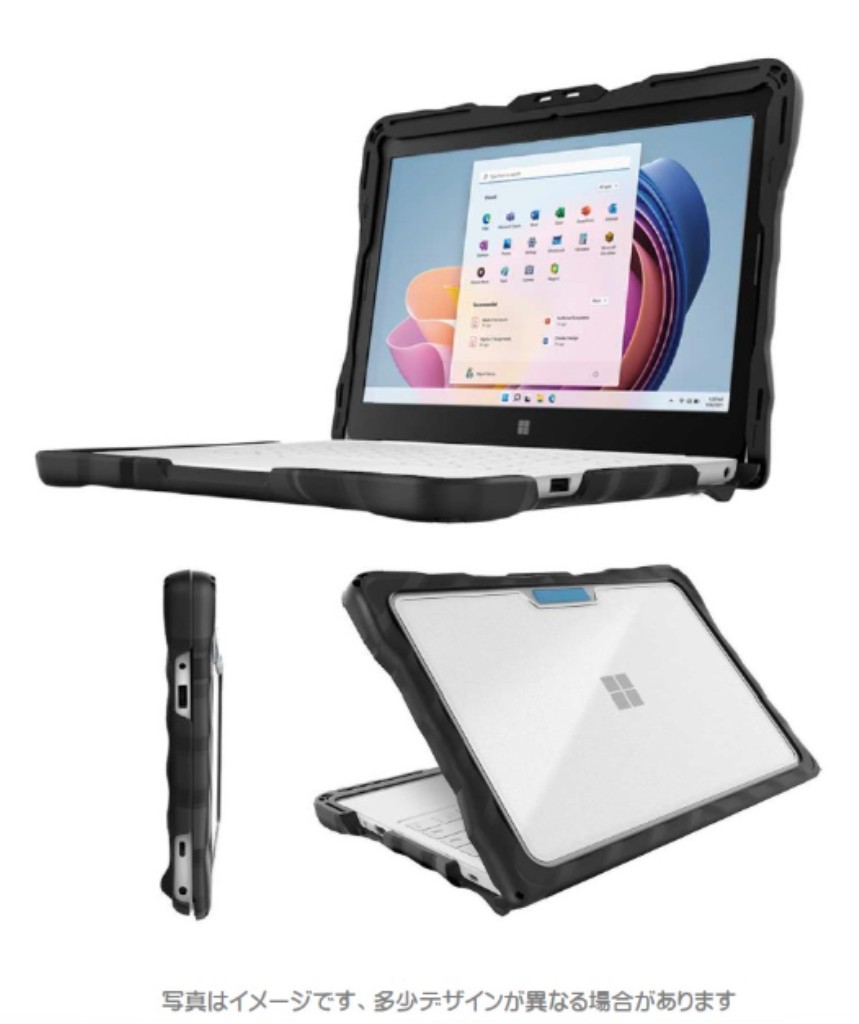 エムディーエス MDS-TSCSFLTSEBK Microsoft Surface Laptop SE対応 耐衝撃ケース ブラック
