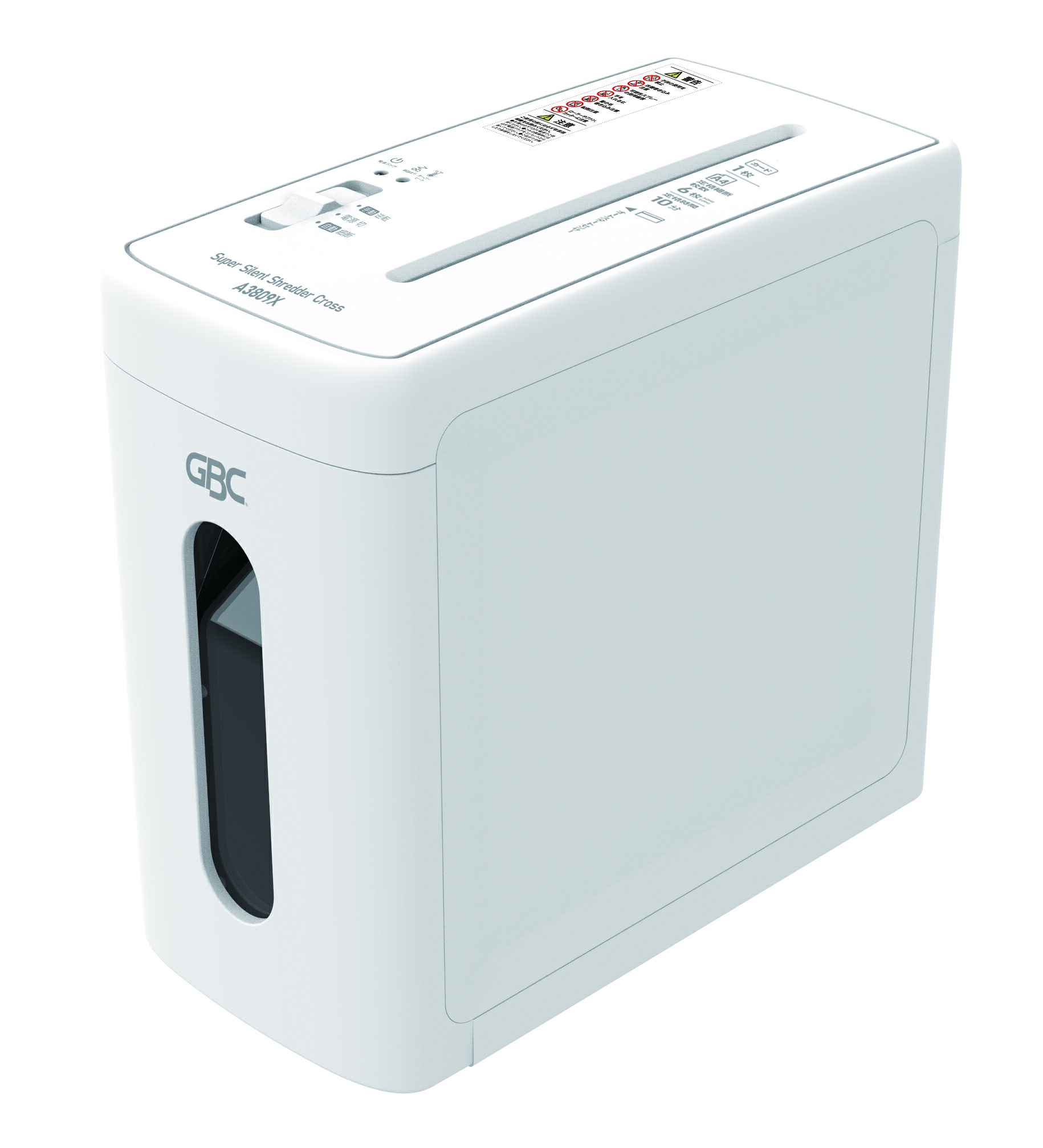 ACCO BRANDS JAPAN/アコ・ブランズ・ジャパン 数量限定 GBC スーパーサイレントシュレッダ A3809X GSHA3809X-WS
