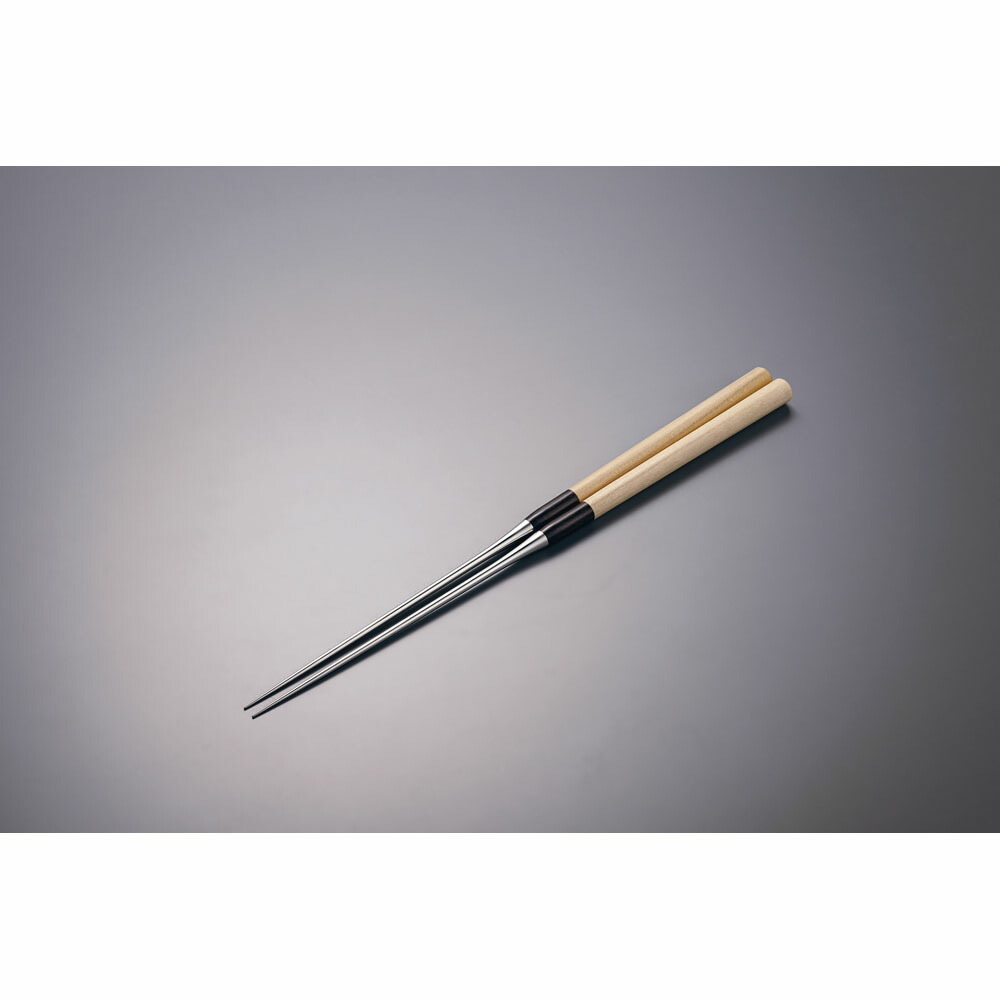TKG 遠藤商事 極上白木柄 盛箸(積層強化木柄付) 270mm