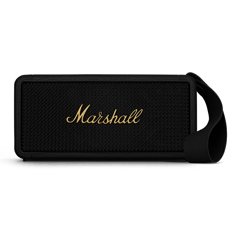 ※メーカー在庫僅少の為、納期にお時間がかかる場合があります。 Marshall マーシャル Middleton II Black and Brass MIDDLETON II ワイヤレススピーカー ブラック＆ブラス