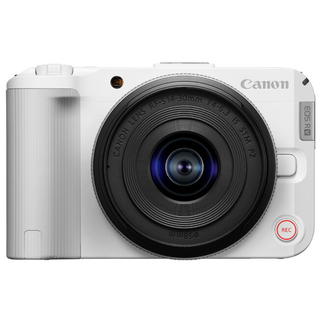 CANON キヤノン EOS R50 V(ホワイト)RF-S14-30 IS STM PZレンズキット ミラーレスカメラ 6896C007
