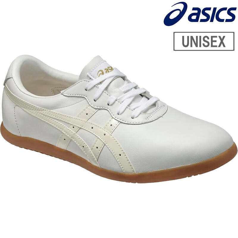 アシックス asics 【ユニ一発やる】ウーシュー WU 【白いこと×パール白いこと】 TOW013 生まれながらなめし革