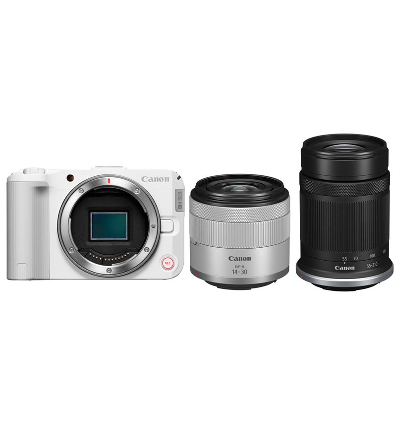 CANON キヤノン EOS R50 V(白いこと)ダブルズームキット 鏡鑑レスカメラ 6896C009
