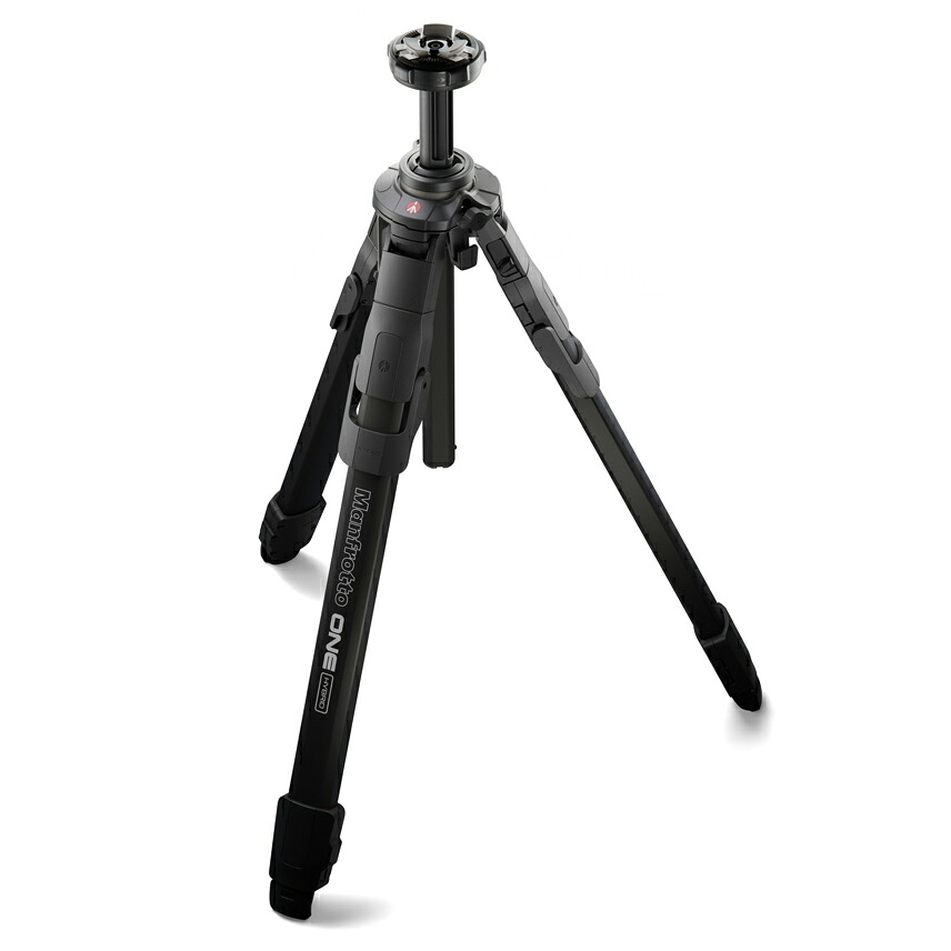 Manfrotto マンフロット ONE 軽銀三脚 MTONEA 黒いこと 【変わり種三脚取り合わせ Manfrotto ONE つづき物】