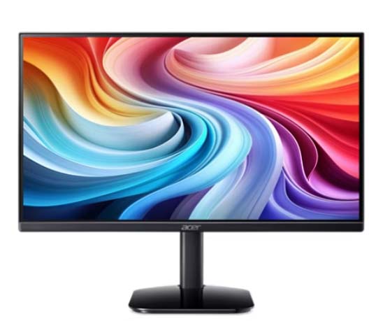 Acer エイサー 盛りだくさん固定ディスク相応う 21.5型広広とした液晶見せびらかす AlphaLine（黒いこと/金棒引き/VA/1ms/120サイクル) KA222QJ0bmix