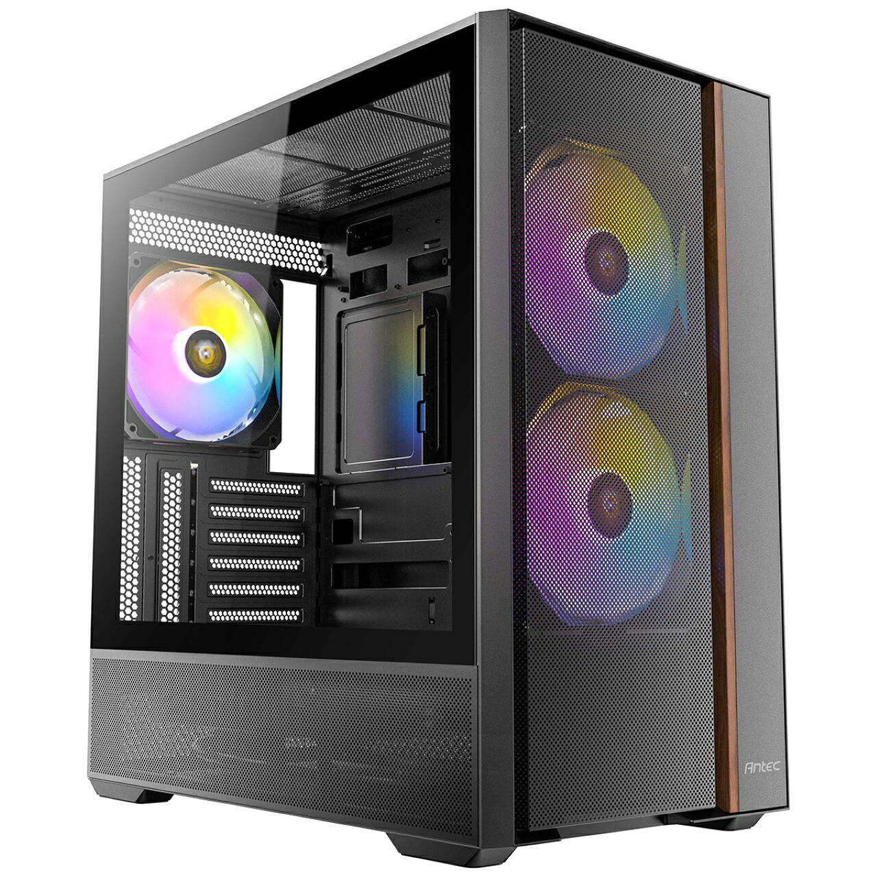Antec アンテック ミドルタワーPCケース ブラック FLUX REAR
