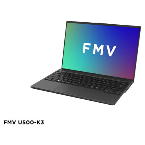 【同梱不可】 FUJITSU 富士通 Office付き14.0型ノートPC FMV Note U U500-K3 (i5 1335U/16GB/512GB SSD/OF H&B2024) FMVU500K3B 【日時指定不可】 【銀振・代引不可】