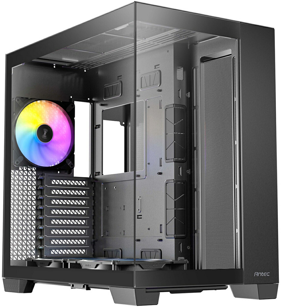 Antec アンテック 前面、側面強化ガラスパネル搭載 冷却型フルタワーPCケース ブラック Constellation C8 ARGB｜エムスタ