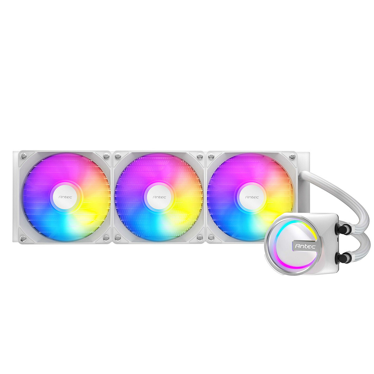 Antec アンテック ARGB LEDファン搭載水冷一体型ユニット ホワイト Skeleton 360 ARGB White 10,897円