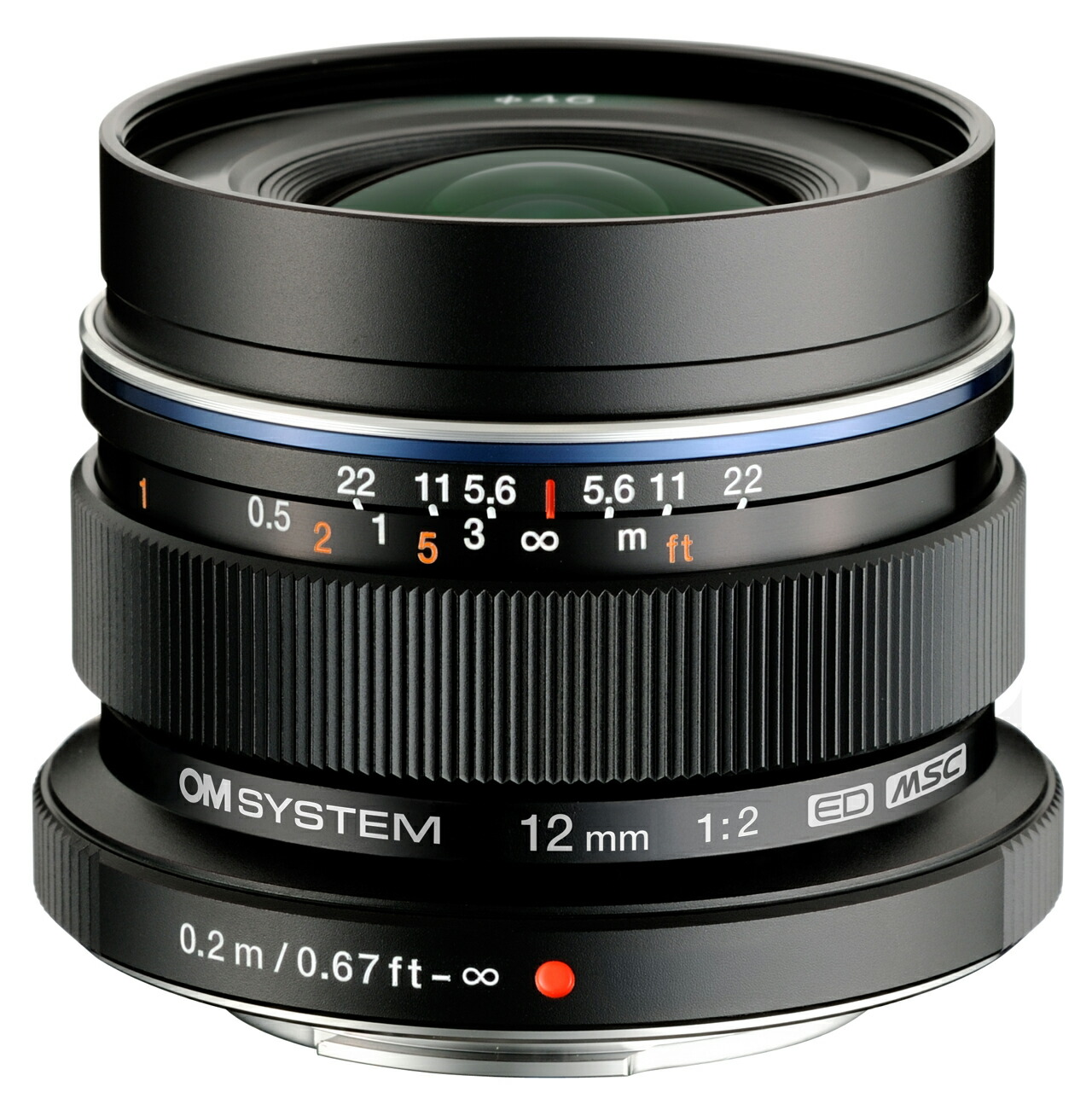 OM SYSTEM オーエムシステム M.ZUIKO DIGITAL ED 12粍 F2.0 黒いこと 24粍好いかげんに（35粍判借り換え）