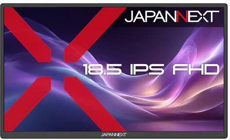 JAPANNEXT ジャパンネクスト 盛りだくさん固定ディスク相応う 18.5型液晶見せびらかす/miniHDMI×1、USB-C×2/黒いこと/金棒引き/2年引きうける JN-MD-IPS185F