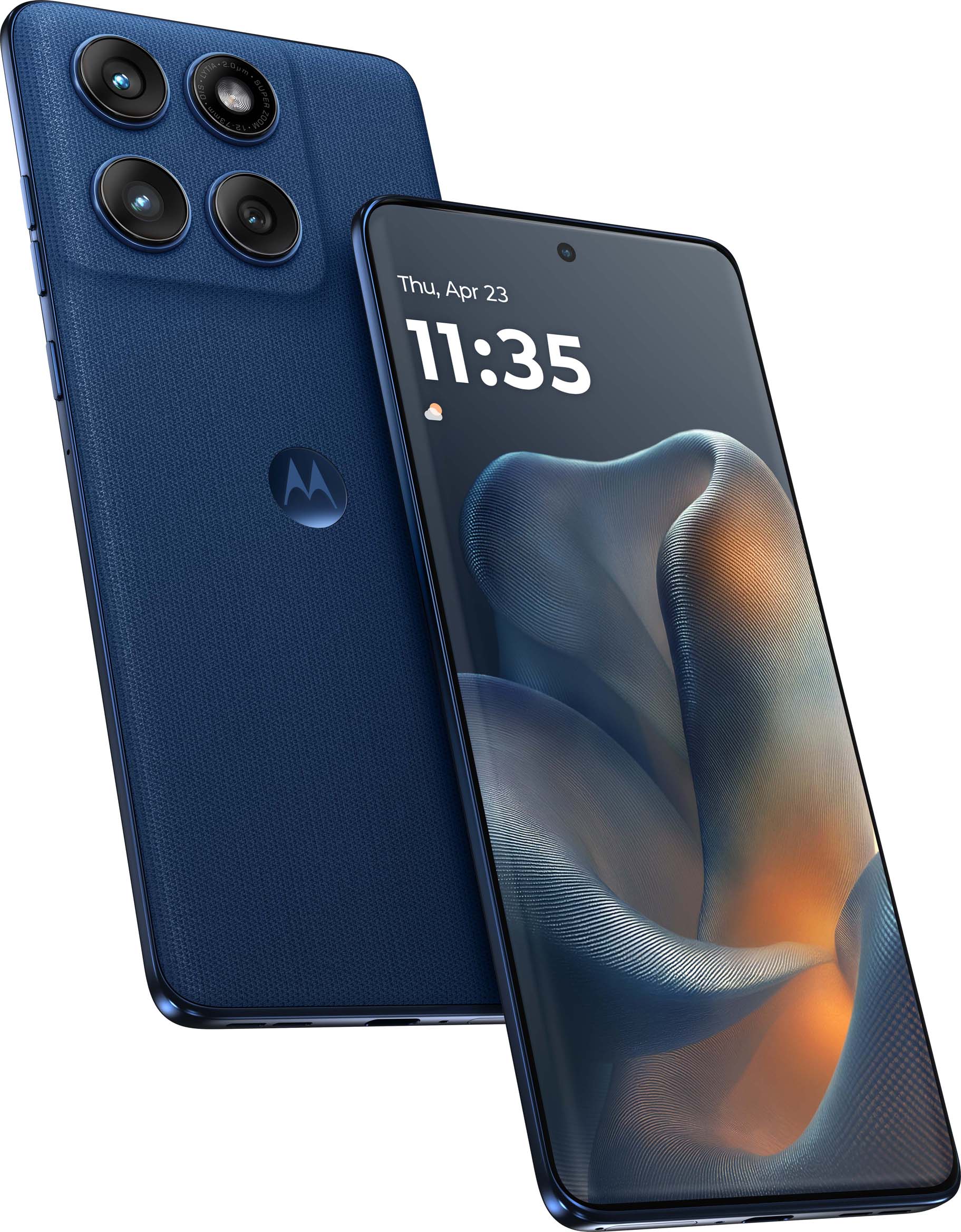 Motorola モトローラ 6.7型SIMフリースマートフォン motorola edge 60 8/128 ジブラルタルシーネイビー PBAJ0003JP 正規代理店｜エムスタ