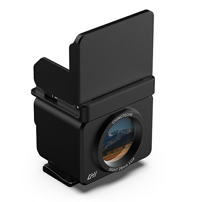 CHI シーエイチアイ CHI SIGHT ウエストレベルファインダー JWF12B　35/50mm BK｜エムスタ