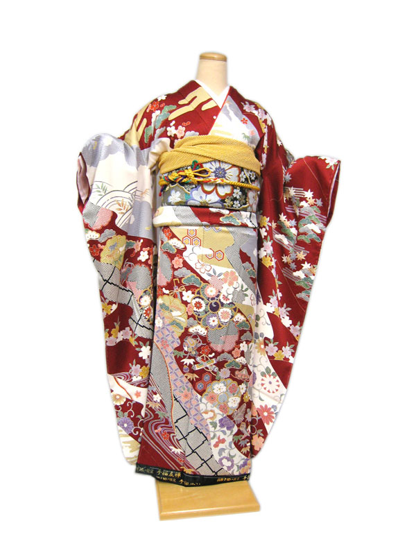OTOKOKIMONO KATO Rakuten Global Market Handpainted silk furisode