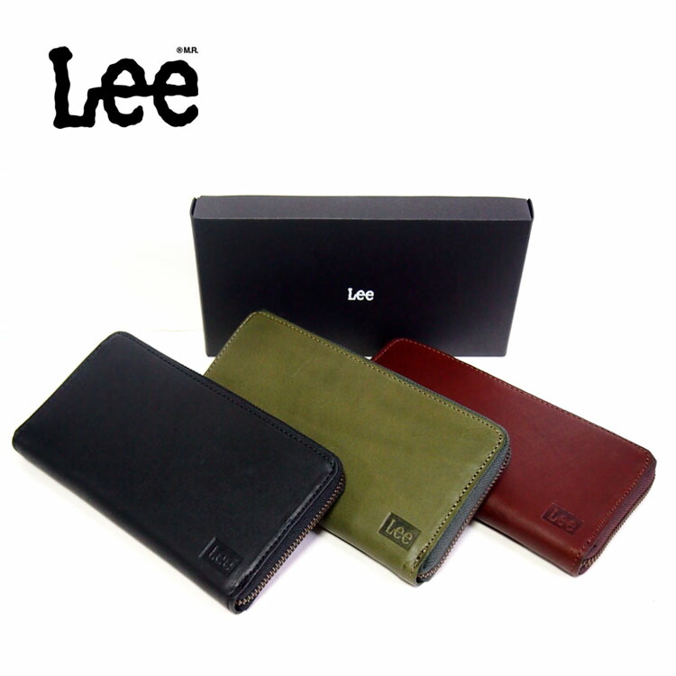 メンズ財布 国産牛革とイタリアンレザー Lee ラウンドファスナー長財布 リー Bebop ブランド財布 財布｜帽子とBAGと財布ミューズショップ
