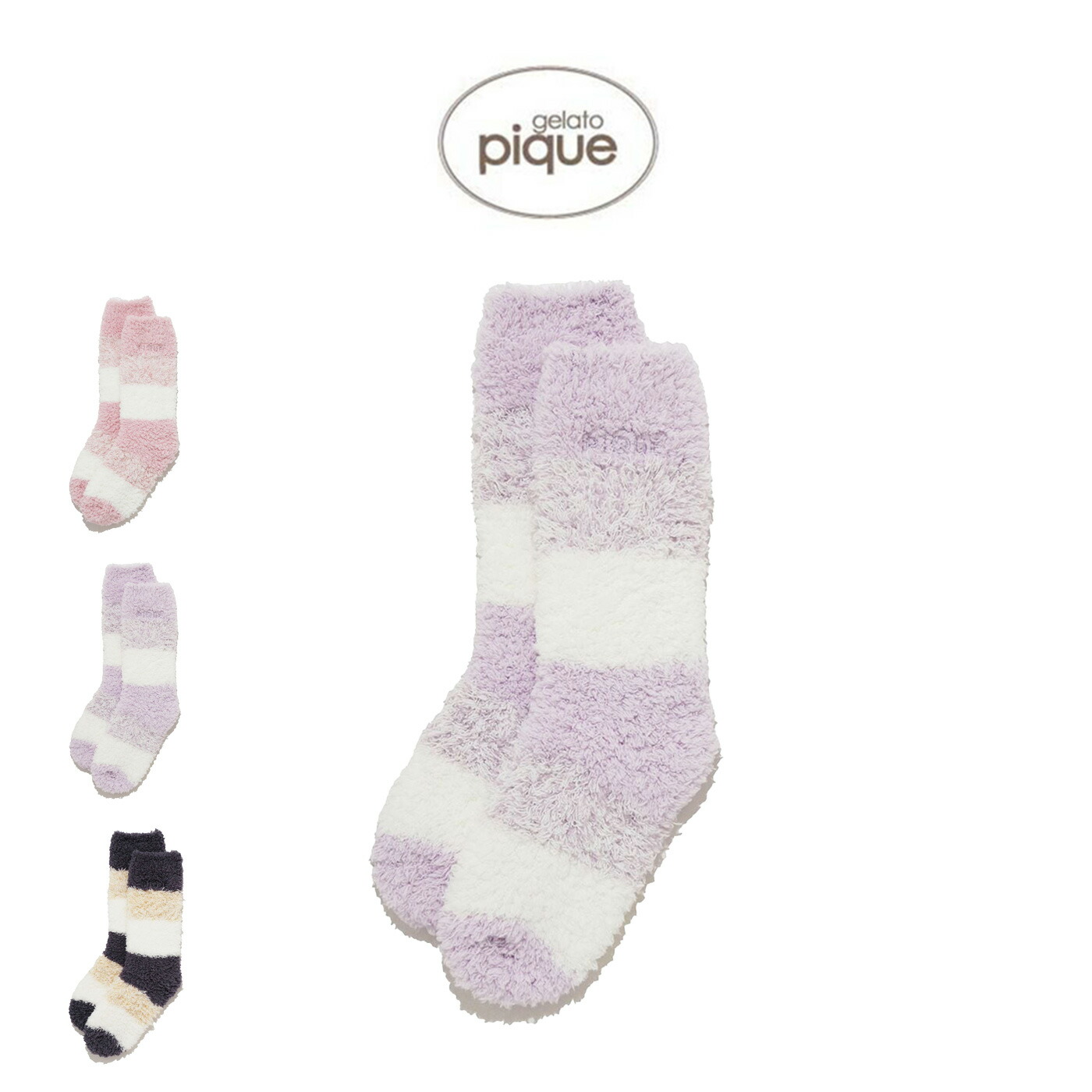 新品未使用☆★ ジェラートピケ　ルームウェア　ブランケット　ソックス　セット pwgs255522_1.jpg