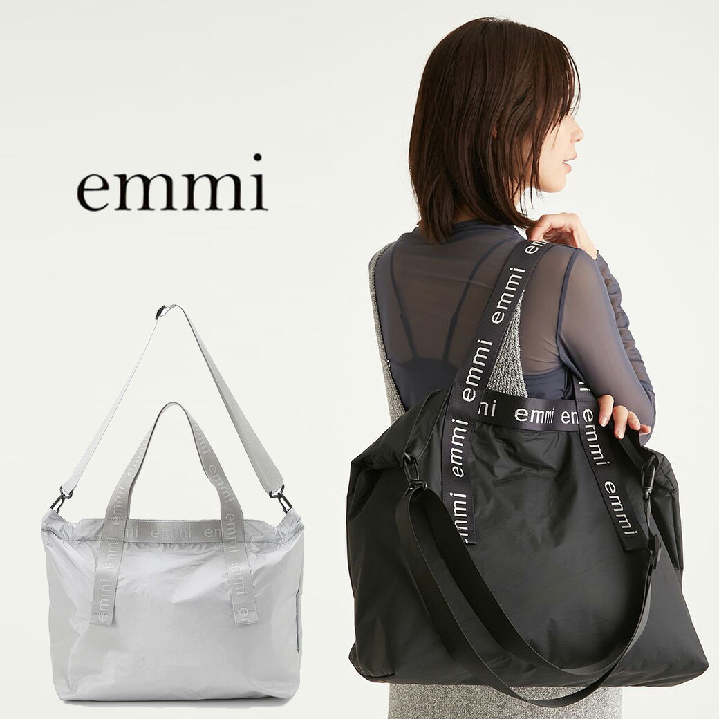 【楽天市場】エミ アトリエ emmi atelier 10th emmiロゴビッグトートバッグ 13wgb251311 レディース BAG 鞄 ...