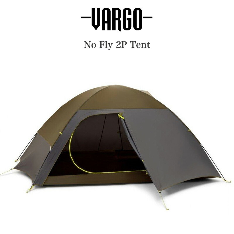 【楽天市場】VARGO バーゴ NO FLY 2P TENT ノーフライ2人用テント 最大約1.25kg t-480vargo 自立式テント