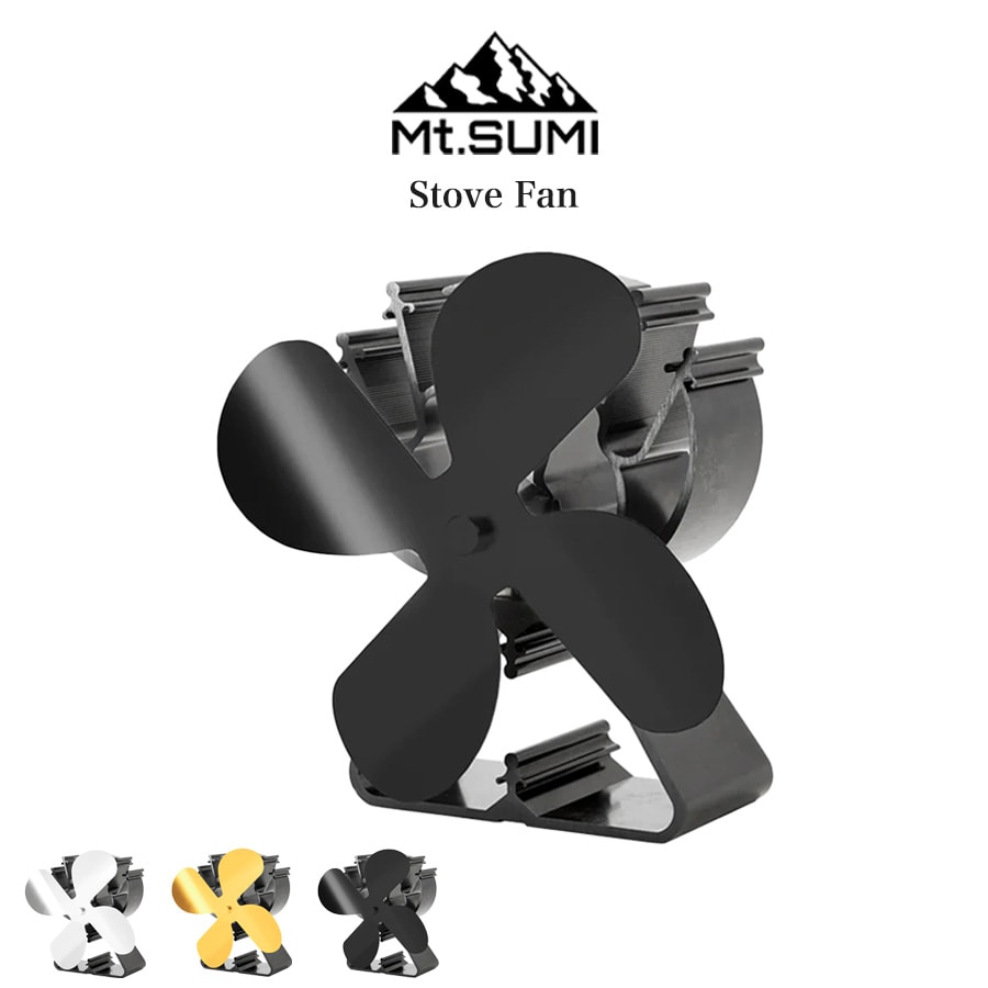 【楽天市場】Mt.SUMI(マウントスミ) Stove Fan / ストーブファン ms2110sf バッテリー不要 熱駆動式ファン 薪