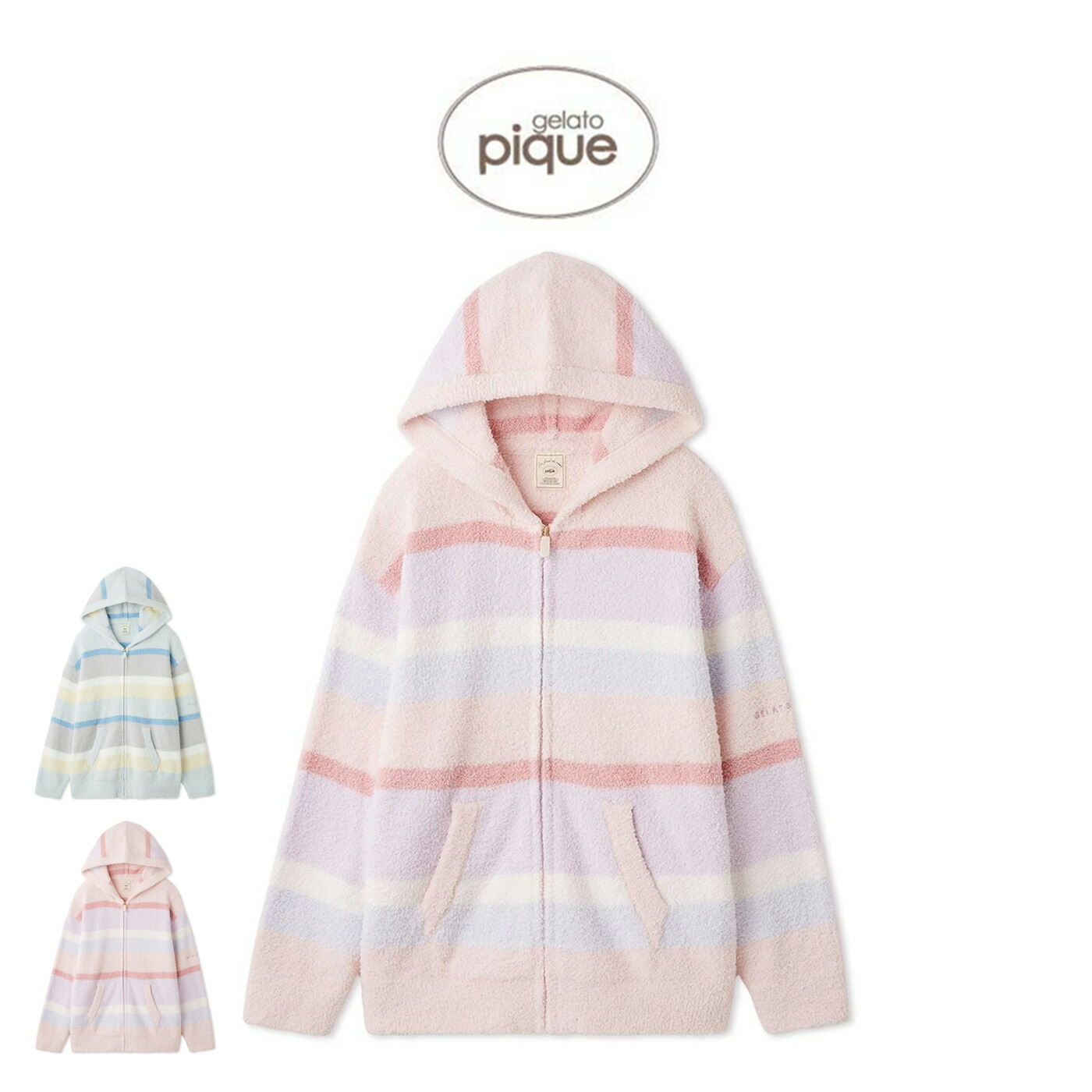 楽天市場】ジェラートピケ gelato pique スポーティーベア裏毛パーカー