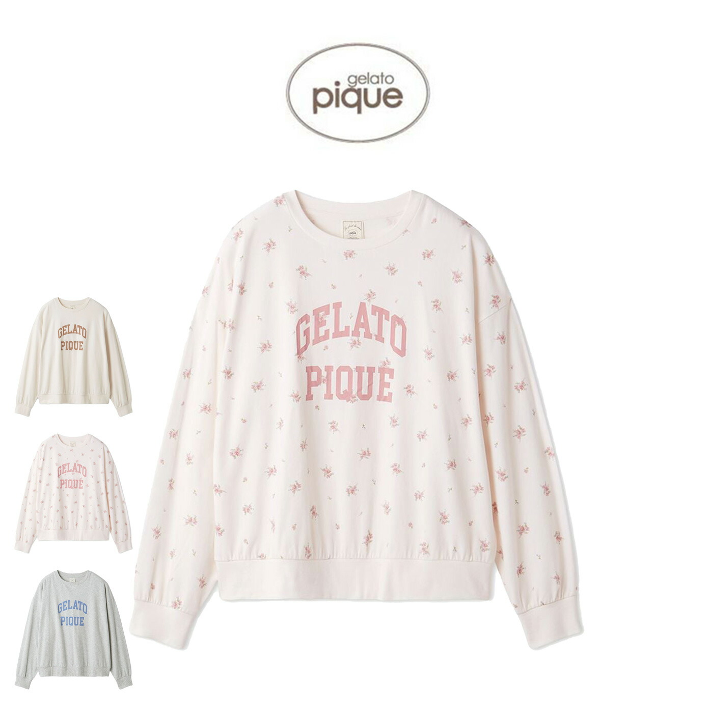 楽天市場】SALE20%OFF ジェラートピケ gelato pique カラフルロゴ