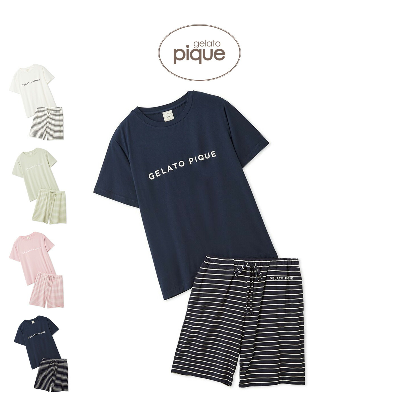 楽天市場】ジェラートピケ gelato pique レーヨンロゴTシャツ&ボーダー