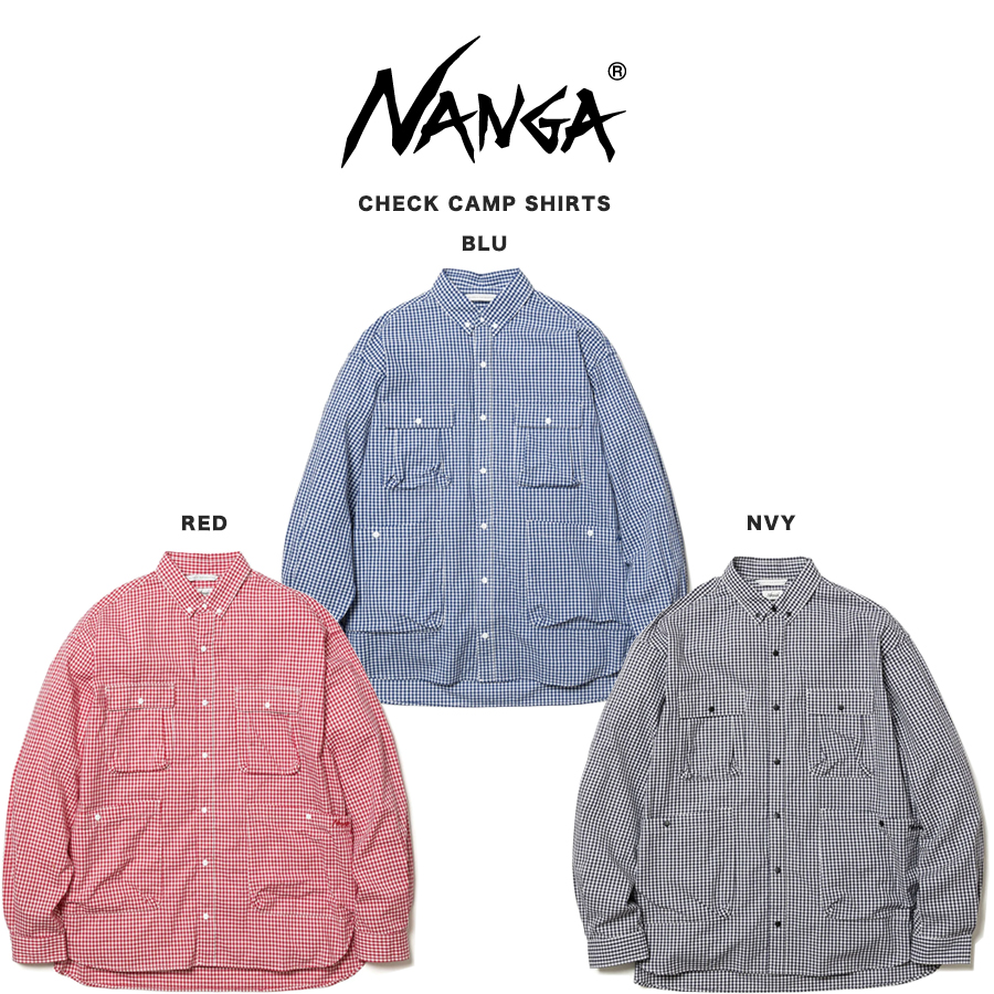 在庫有 Nanga ナンガ 通販 Check Camp Shirts チェックキャンプシャツ 21春 メンズ ギンガムチェック アウターシャツ アウトドアファッション コーディネート 父の日 ギフトにおすすめ セレクトショップ ムー 最新の激安 Josenopolis Mg Gov Br