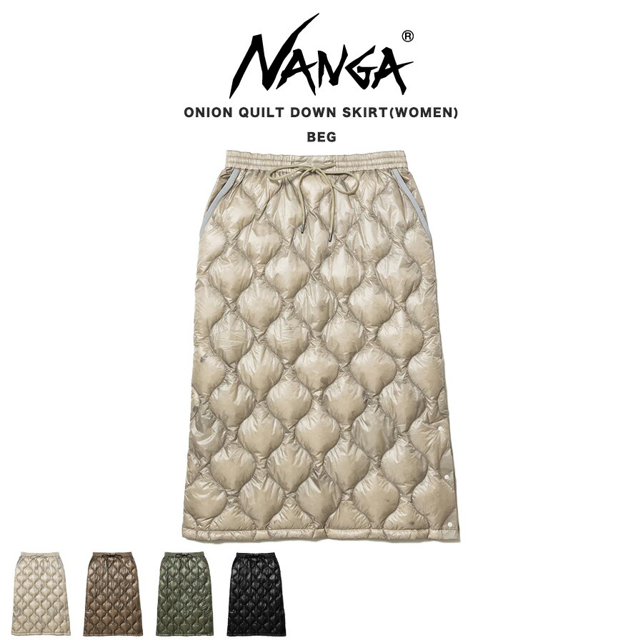 NANGA ナンガ ECO HYBRID SWEAT SKIRT/エコハイブリッド スウェットスカート(ウィメンズ) ロング丈 アウトドア スカート 部屋着 アウトドアフィールド ギフトにおすすめ セレクトショップ ムー