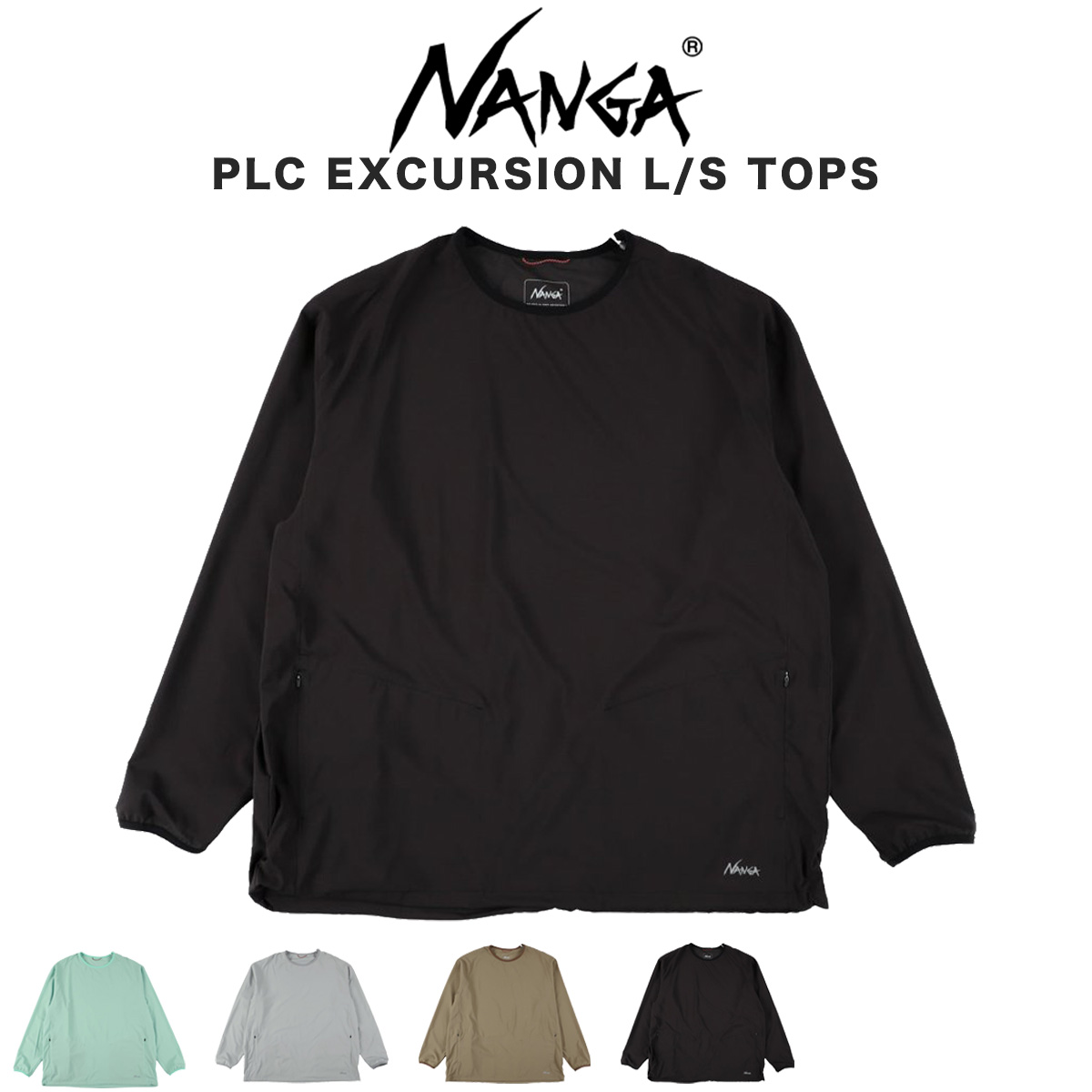NANGA ナンガ PLC EXCURSION L/S TOPS PLC エクスカーション ロングスリーブ トップス n2610-1l119a メンズ ユニセックス キャンプ アウトドア デイリー ギフトにおすすめ｜セレクトショップ　ムー