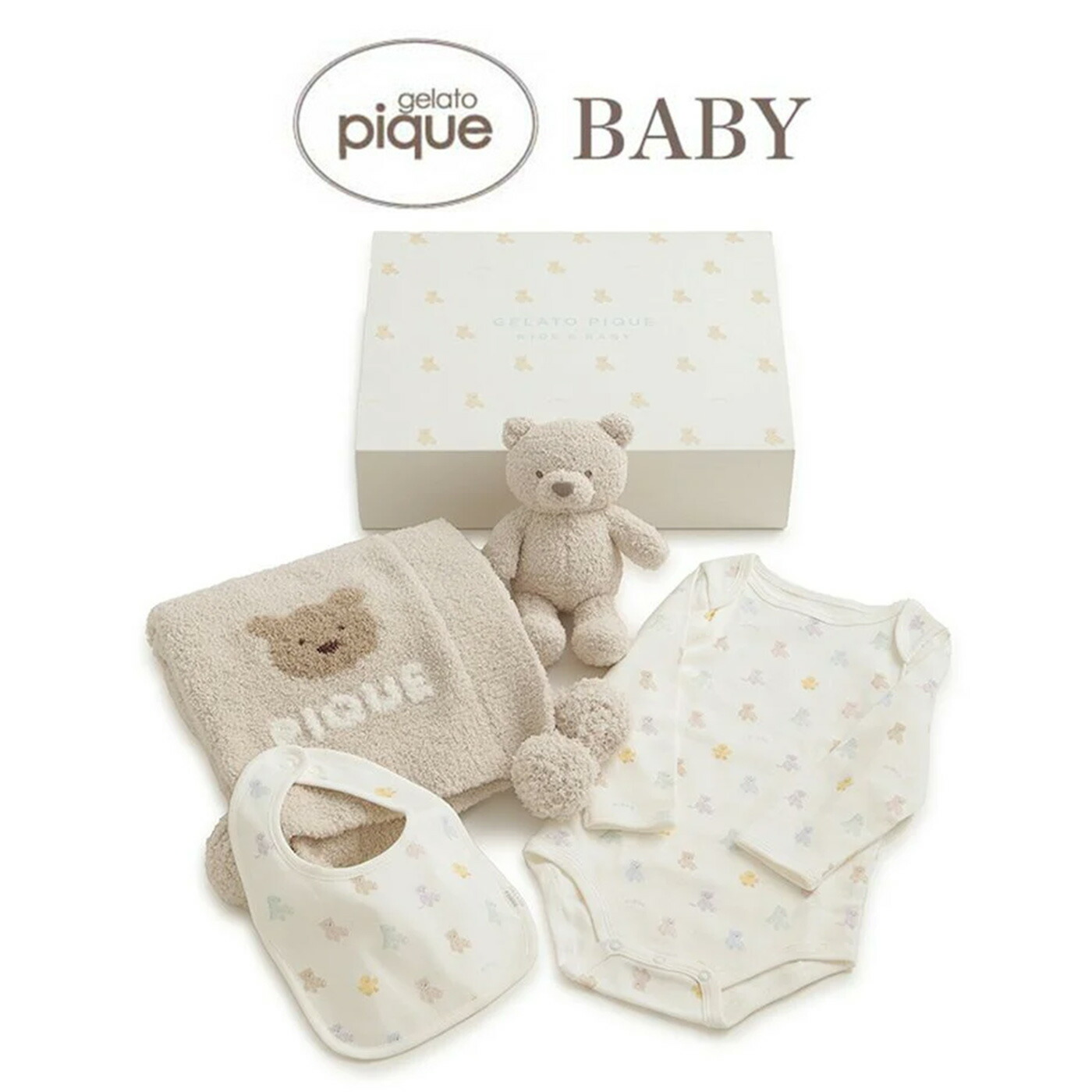楽天市場】ジェラートピケ ベビー gelato pique BABY ベア