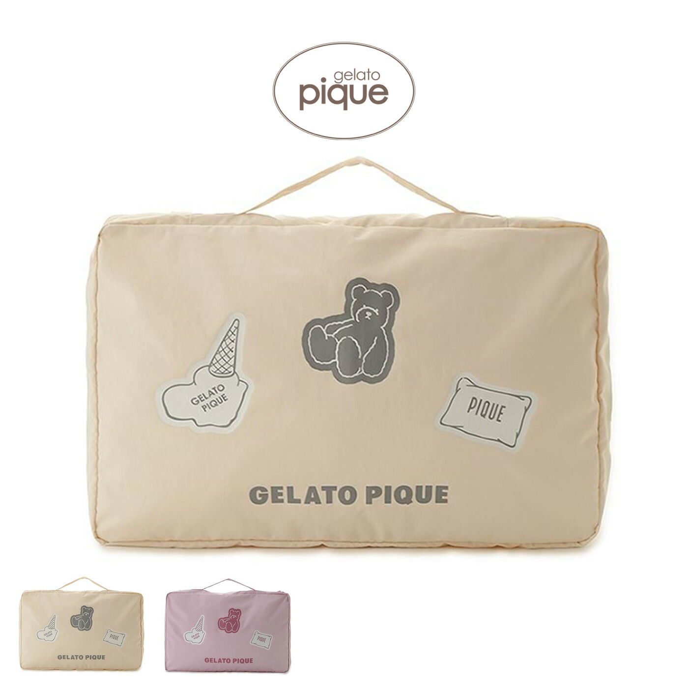 楽天市場】ベアトラベルボトル&ビニールポーチセット gelato pique