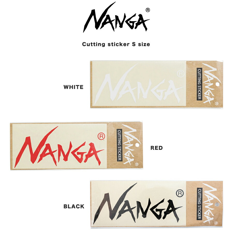 楽天市場 Nanga ナンガ 通販 Nanga Cutting Sticker Small カッティングステッカー 小 アウトドア キャンプ 車用ステッカー ギフトにおすすめ セレクトショップ ムー