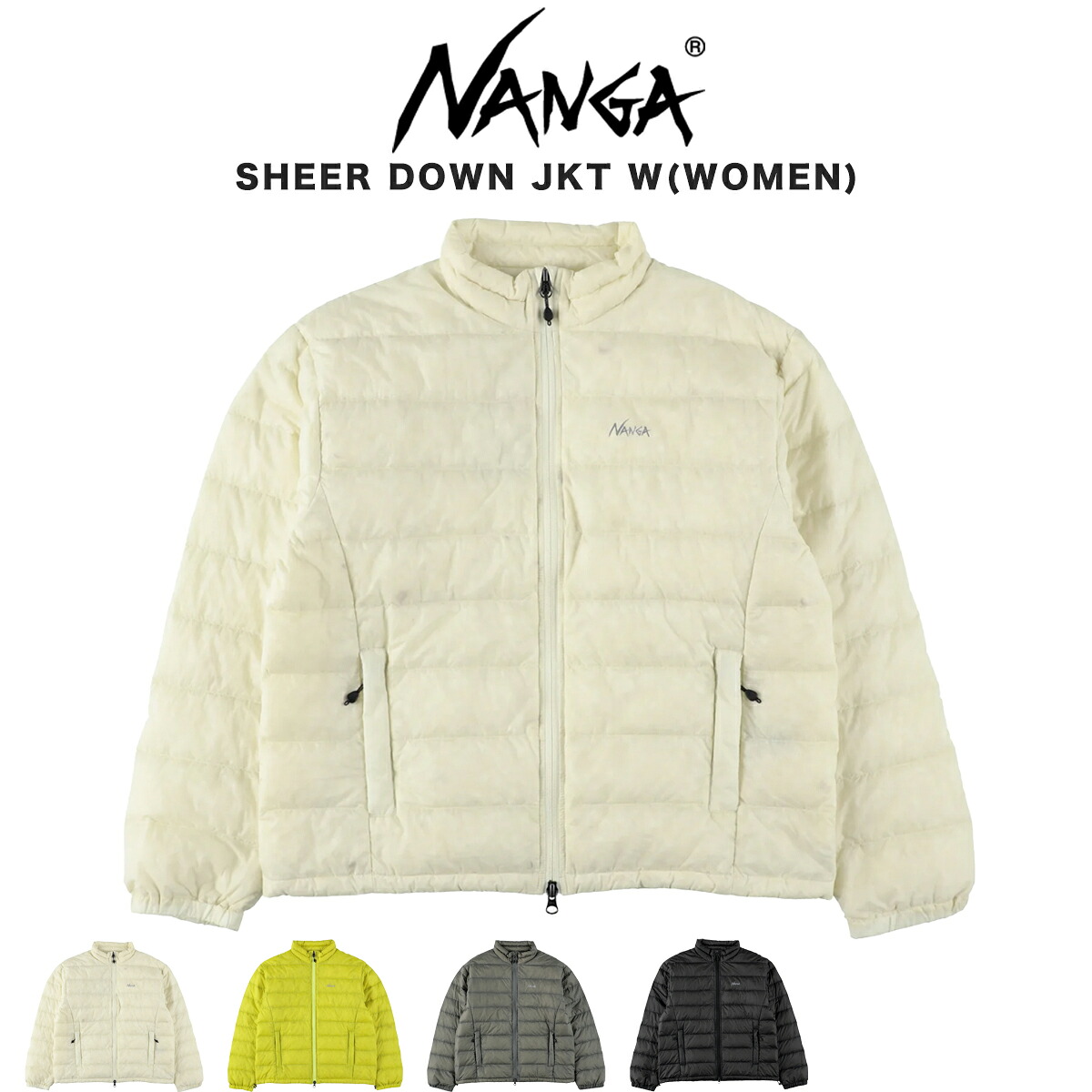 NANGA ナンガ SHEER DOWN JKT W(WOMEN) シアーダウンジャケット (ウィメンズ) 長袖 アウトドア ダウン 春キャンプ｜セレクトショップ　ムー