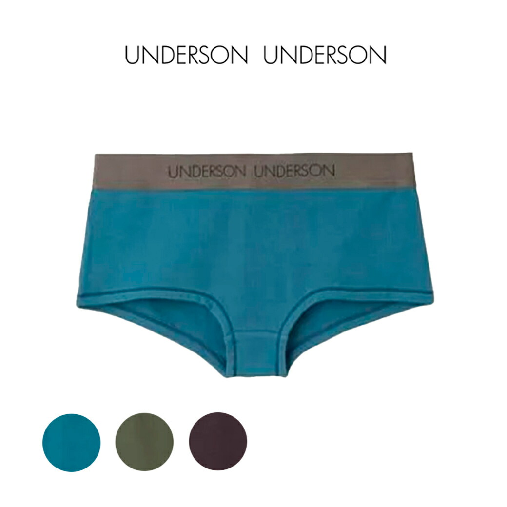 楽天市場】UNDERSON UNDERSON レギュラーボックスショーツ
