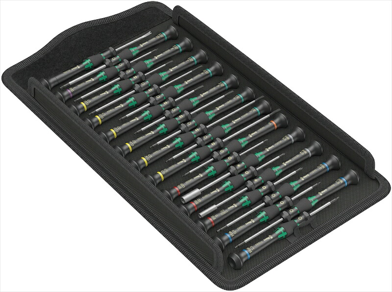 WERA ベラ 134000 25本組精密ドライバーセット 電気工事向ケ