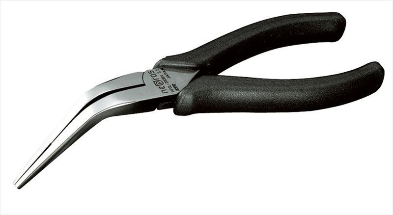 KTCネプロス ガタ付き減少 アングルノーズペンチ 全長176mm NPSL-200BN