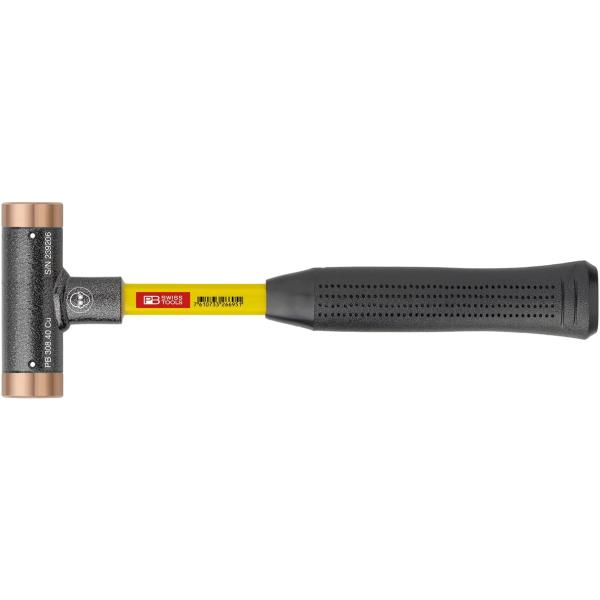 PB SWISS TOOLS 308-24CU 無反動銅ハンマー (グラスファイバー柄)
