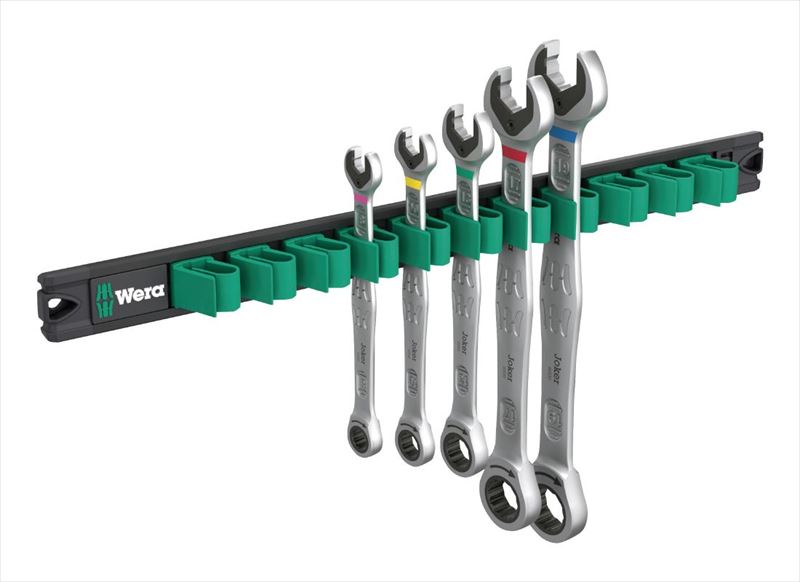 WERA ヴェラ 020015 コンビネーションレンチセット5本組 マグネットレール付
