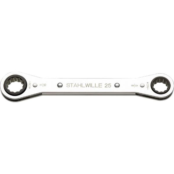 STAHLWILLE スタビレー 25AN-5/16X11/32 板ラチェットメガネ (41562022)