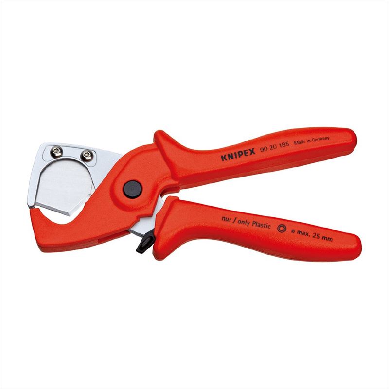 KNIPEX クニペックス 9020-185SB プラスチックパイプカッター