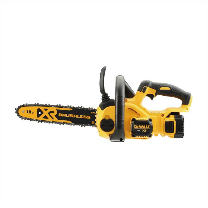 DEWALT デウォルト DCM565P1-JP 18V チェーンソー (チェーン店赤ちょうちん長25珊)