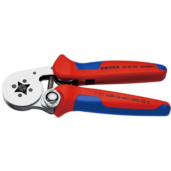 KNIPEX クニペックス 9755-04SB 圧着ペンチ