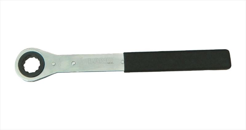 LANGTOOLS ラングツール RBM-26 大型ラチェットメガネレンチ 12角 大きさ26粍 全長300粍