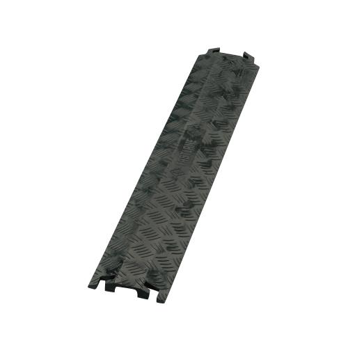 エスコ EA983PF-21 914x133x19mm ケーブルプロテクター(1溝/黒)