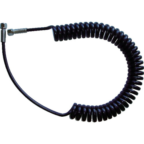 トラスコ TRUSCO ハイパワーコイルホース高圧用 2.5MPa 3.8m HPC-5K 3.8M(ﾀｲｱﾂ2.5MPA)